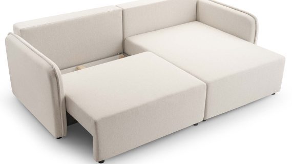 Miniaturka 2 - Kanapa Nowoczesna Sprężyny Faliste Rozkładana Mimi