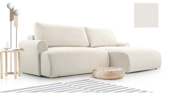 Miniaturka 12 - Kanapa Nowoczesna Z Pojemnikiem Rozkładana Nubia