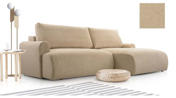 Miniaturka 11 - Kanapa Nowoczesna Z Pojemnikiem Rozkładana Nubia