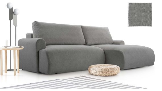 Miniaturka 13 - Kanapa Nowoczesna Z Pojemnikiem Rozkładana Nubia