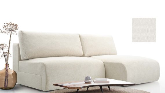 Miniaturka 8 - Kanapa Nowoczesna Sprężyny Faliste Rozkładana Bisko