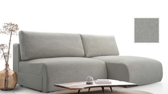 Miniaturka 12 - Kanapa Nowoczesna Sprężyny Faliste Rozkładana Bisko