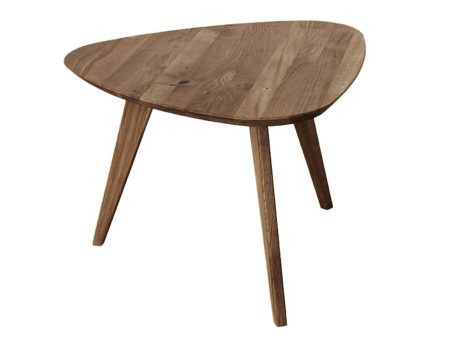 Dębowy nowoczesny stolik nocny Basic