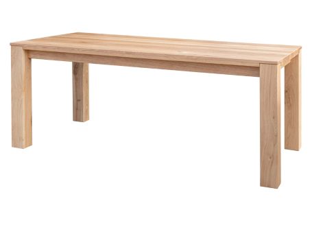 Skandynawski dębowy klasyczny stół Gaia