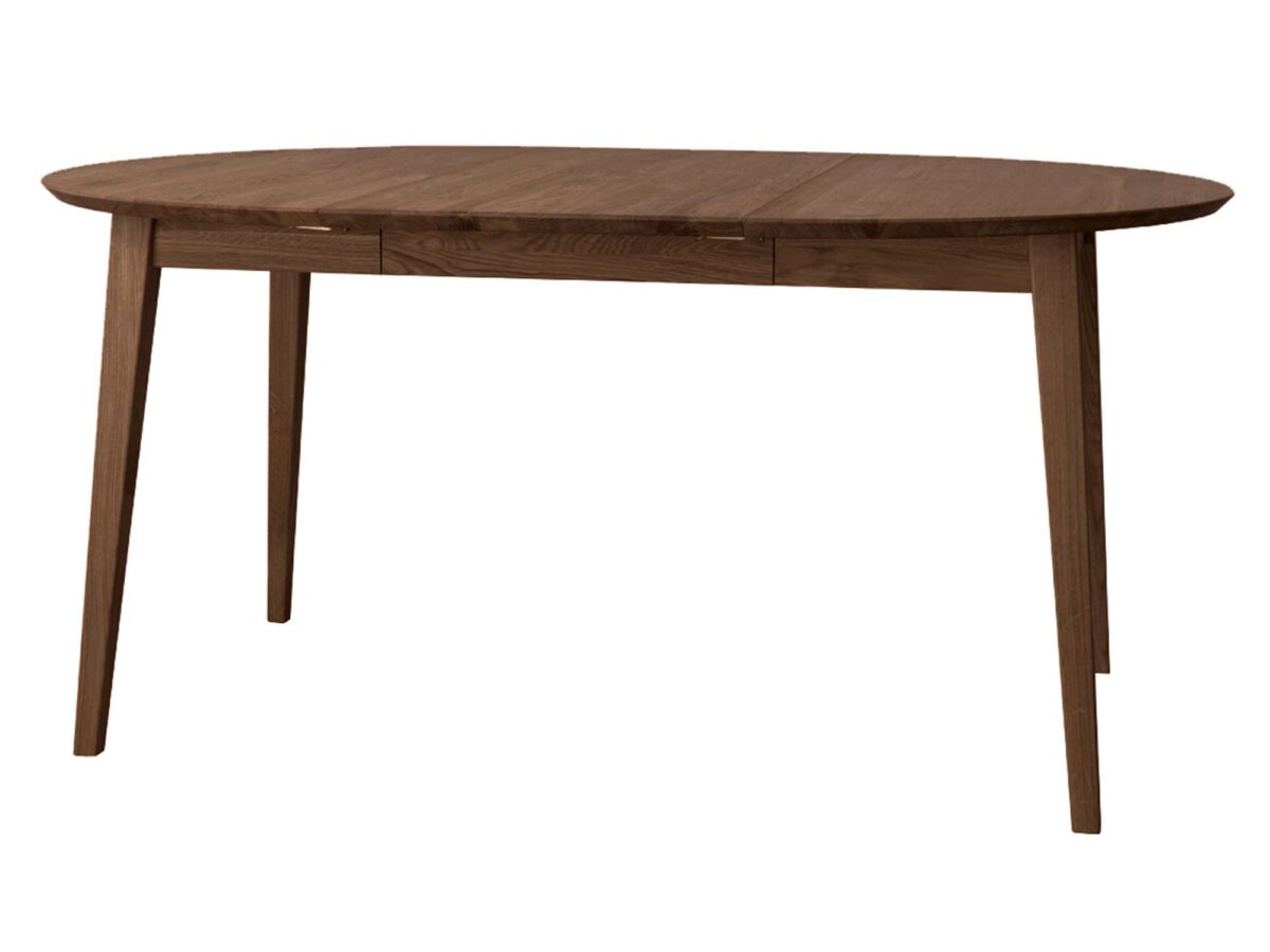 Klasyczny rozkładany dębowy stół 160 cm Basic