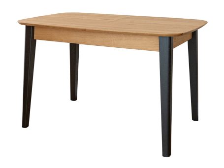 Minimalistyczny rozkładany dębowy stół Basic