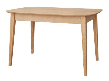 Klasyczny nowoczesny dębowy stół 120 cm Basic