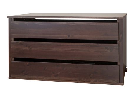 Nowoczesna sosnowa szafa 70 cm 3 szuflady Kalari