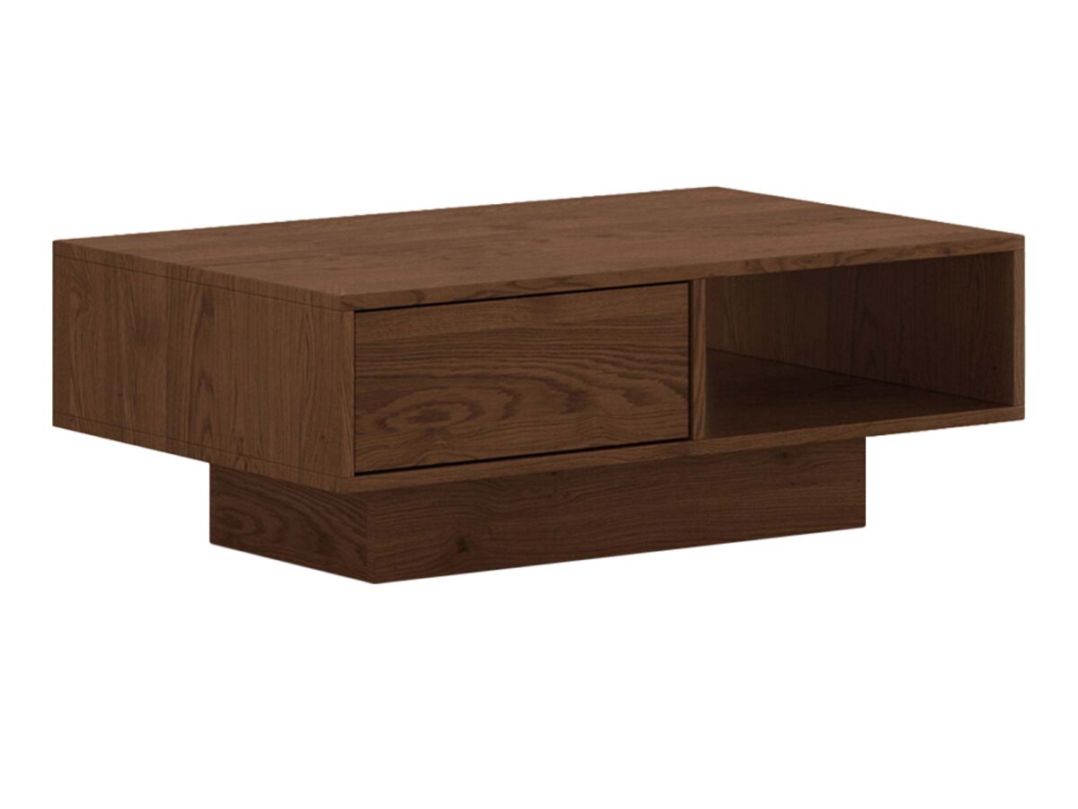 Klasyczny dębowy nowoczesny stolik Essentia