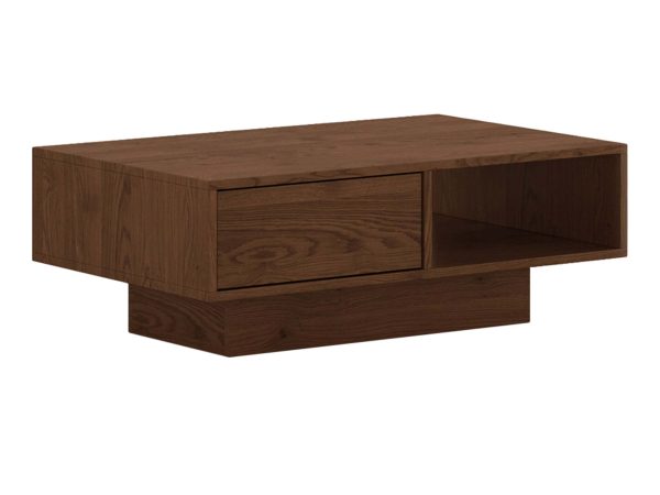 Klasyczny dębowy nowoczesny stolik Essentia