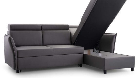 Miniaturka 6 - Kanapa Nowoczesna Z Pojemnikiem Rozkładana Tuli