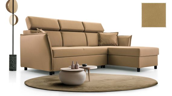 Miniaturka 11 - Kanapa Nowoczesna Z Pojemnikiem Rozkładana Tuli