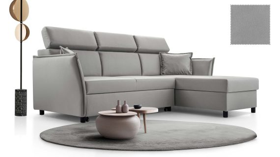 Miniaturka 9 - Kanapa Nowoczesna Z Pojemnikiem Rozkładana Tuli