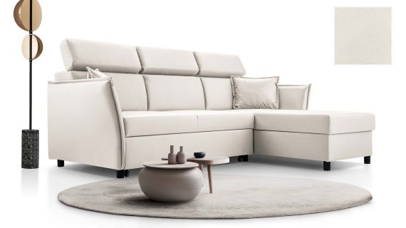 Miniaturka 12 - Kanapa Nowoczesna Z Pojemnikiem Rozkładana Tuli