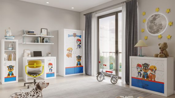 Miniaturka 14 - Biurko Leo grafika dziecięce z nadrukiem bajkowym