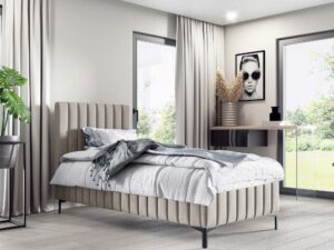 Miniaturka 6 - Loftowe łóżko stelaż metalowy metalowe nogi Pure