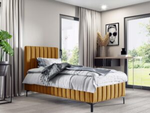 Miniaturka 11 - Loftowe łóżko stelaż metalowy metalowe nogi Pure