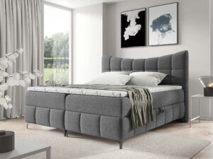 Miniaturka 56 - Loftowe łóżko z pojemnikiem automat sprężynowy Herla