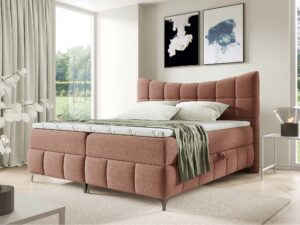 Miniaturka 59 - Loftowe łóżko z pojemnikiem automat sprężynowy Herla