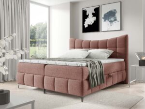 Miniaturka 44 - Loftowe łóżko z pojemnikiem automat sprężynowy Herla