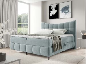 Miniaturka 48 - Loftowe łóżko z pojemnikiem automat sprężynowy Herla