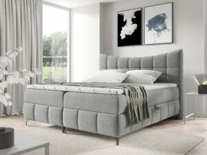 Miniaturka 50 - Loftowe łóżko z pojemnikiem automat sprężynowy Herla