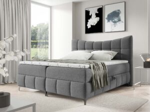 Miniaturka 51 - Loftowe łóżko z pojemnikiem automat sprężynowy Herla