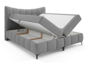 Miniaturka 37 - Loftowe łóżko z pojemnikiem automat sprężynowy Herla