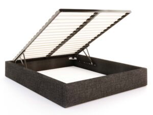 Miniaturka 31 - Łóżko tapicerowane z pojemnikiem na pościel Kennedy