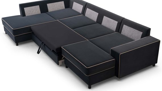 Miniaturka 3 - Kanapa Nowoczesna Rozkładana Z Pojemnikiem Starko