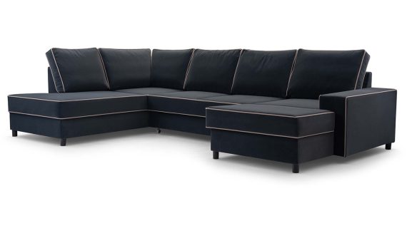 Miniaturka 1 - Kanapa Nowoczesna Rozkładana Z Pojemnikiem Starko