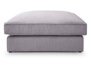 Miniaturka 5 - Klasyczna Duża Szara Pufa do Salonu VERA