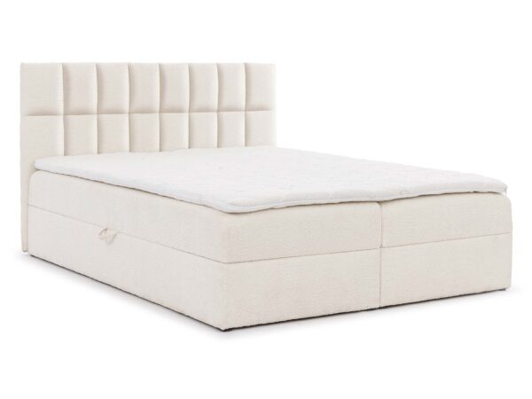 Nowoczesne łóżko z pojemnikiem automat sprężynowy Petal