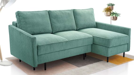 Miniaturka 22 - Kanapa Loftowa Z Pojemnikiem Rozkładana Zenda