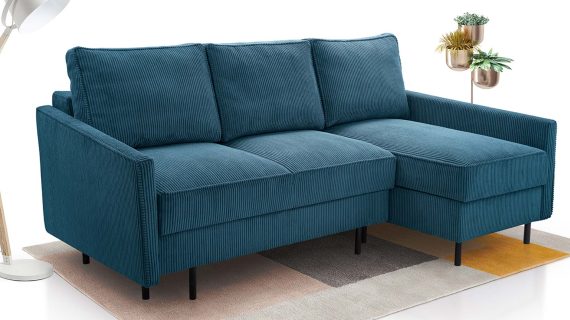 Miniaturka 23 - Kanapa Loftowa Z Pojemnikiem Rozkładana Zenda