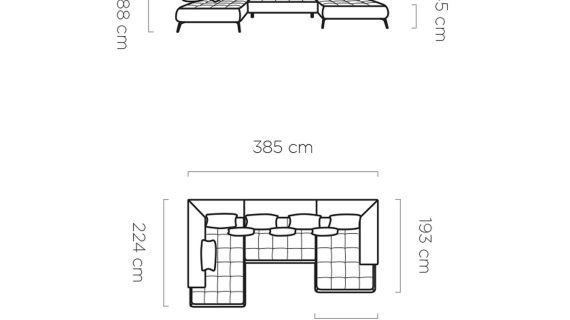 Miniaturka 18 - Narożnik w kształcie U Seledo XL