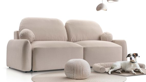 Miniaturka 13 - Sofa Nowoczesna Z Pojemnikiem Rozkładana Plumpy