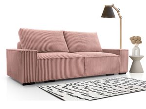 Miniaturka 19 - Tapicerowany fotel Tilia w odcieniu niebieskim z niskimi nóżkami