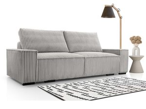 Miniaturka 20 - Szary fotel w tkaninie Tilia z ergonomicznym siedziskiem