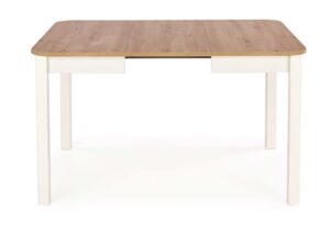Miniaturka 3 - Stół rozkładany dąb artisan z białymi drewnianymi nogami
