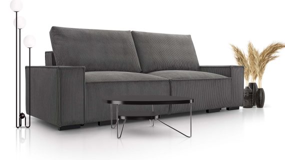 Miniaturka 12 - Kanapa Nowoczesna Rozkładana Z Pojemnikiem Looshi