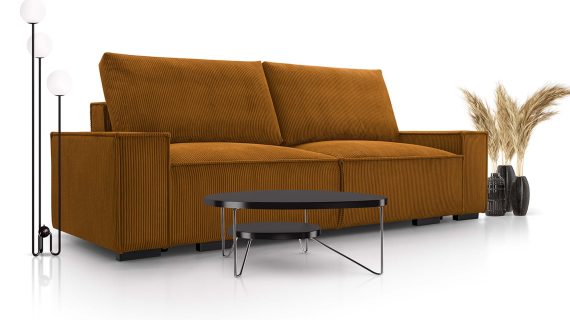 Miniaturka 13 - Kanapa Nowoczesna Rozkładana Z Pojemnikiem Looshi