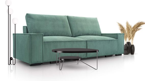 Miniaturka 15 - Kanapa Nowoczesna Rozkładana Z Pojemnikiem Looshi