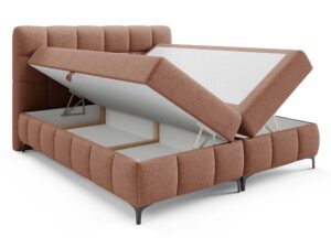 Miniaturka 42 - Łóżko ceglaste z podnoszonym stelazem i pojemnikiem