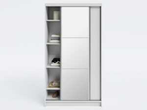 Miniaturka 12 - Pojemna szafa przesuwna z lustrem Kerem