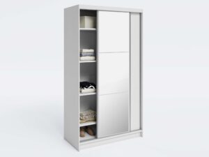 Miniaturka 15 - Pojemna szafa przesuwna z lustrem Kerem