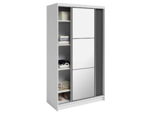 Miniaturka 22 - Pojemna szafa przesuwna z lustrem Kerem