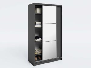 Miniaturka 43 - Pojemna szafa przesuwna z lustrem Kerem