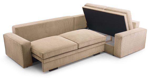 Miniaturka 15 - Kanapa Nowoczesna Rozkładana Z Pojemnikiem Moa