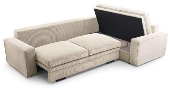 Miniaturka 18 - Kanapa Nowoczesna Rozkładana Z Pojemnikiem Moa